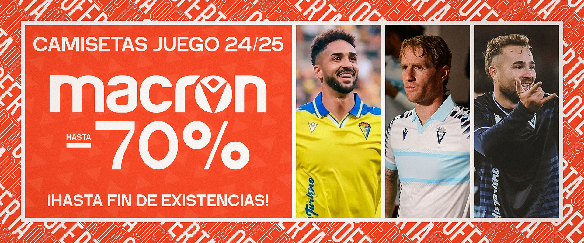 rebajas cadiz cf camisetas 70